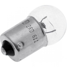 Žarnica za zadnjo luč (par) 6 VOLT, 5 WATT (BA15S)