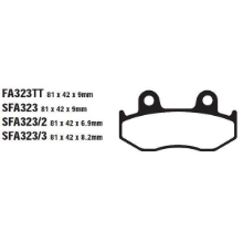 Zavorne ploščice FA 323/3 organske (Honda, Yamaha)