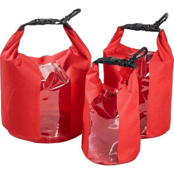 Torba set treh 3,5 in 7 L rdeče