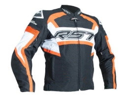 Športna motoristična jakna RST TracTech EVO R, fluo rdeča