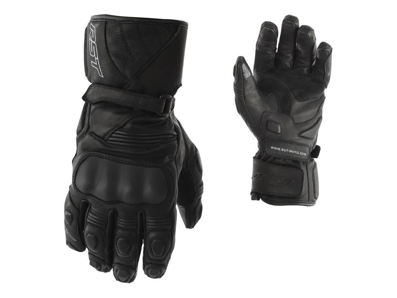 Ženske motoristične rokavice RST GT WP, črne