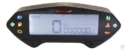 Univerzalen digitalni LCD merilnik KOSO DB-01RN "Multi-Function", črn