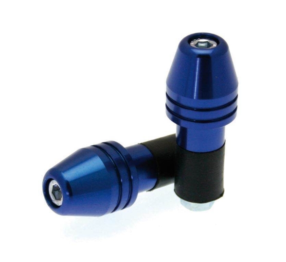 Uteži/zaključki krmila BIHR Rocket (fi 18mm), modri