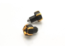 Aluminijaste uteži/zaključki krmila "SPARK" (fi 18mm), črni/zlati