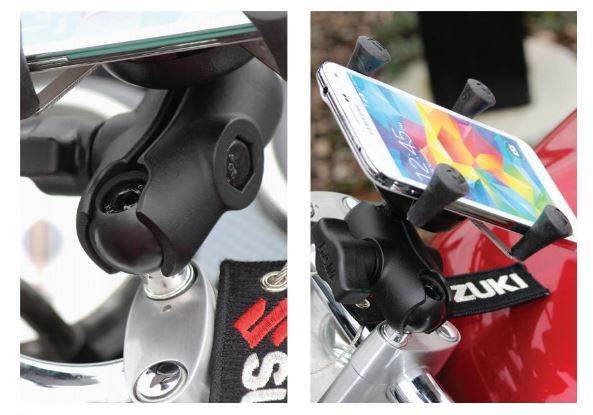 Nosilec GPS/pametnega telefona RAM MOUNTS »X-GRIP®« SMALL z "ball" nosilcem