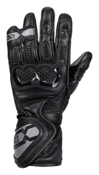 Ženske športne motoristične rokavice iXS RS-200 2.0, črne