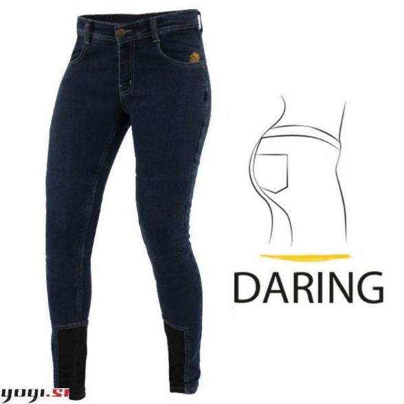 Ženske motoristične jeans hlače TRILOBITE Allshape DARING 2063