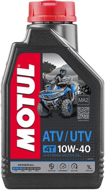 Mineralno motorno olje MOTUL ATV-UTV 4T 10W40, 1l