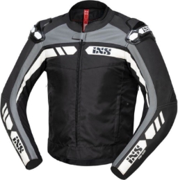 Športna usnjeno-tekstilna motoristična jakna iXS RS-500 1.0