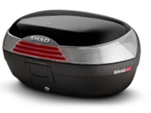 Moto kovček SHAD SH46 »SECURE LOCK« (46 L), črn/črn
