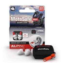 Čepki za ušesa ALPINE MotoSafe® Race + obesek