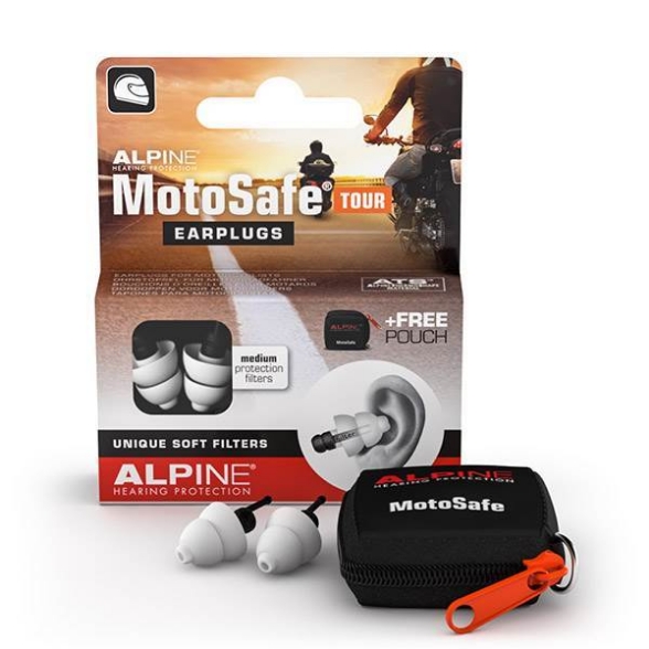 Čepki za ušesa ALPINE MotoSafe® Tour + obesek