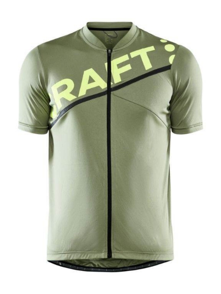Moška kolesarska kratka majica/dres CRAFT Core Endurance Logo – Forest