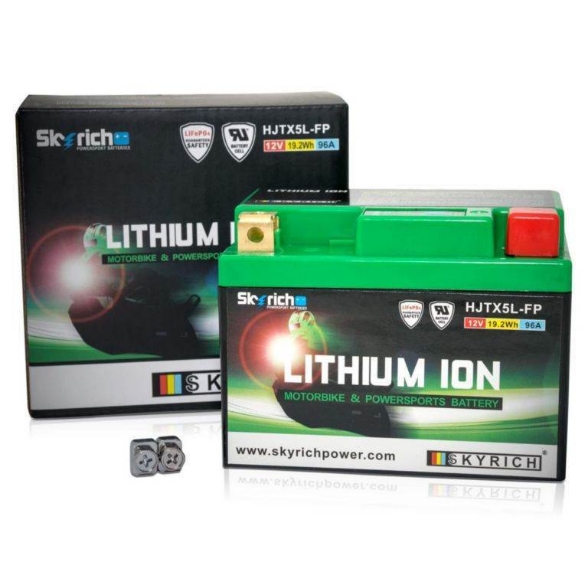 Litijonski (Li-Ion) akumulator Skyrich LTX5L-BS, s prikazovalnikom napetosti