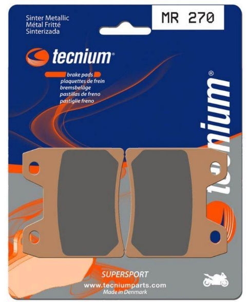 Zavorne obloge/ploščice TECNIUM Supersport MR270 (FA348HH), sinter metal