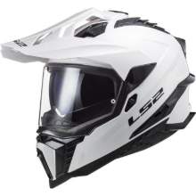 Motoristična adventure čelada LS2 Explorer Solid (MX701), bela