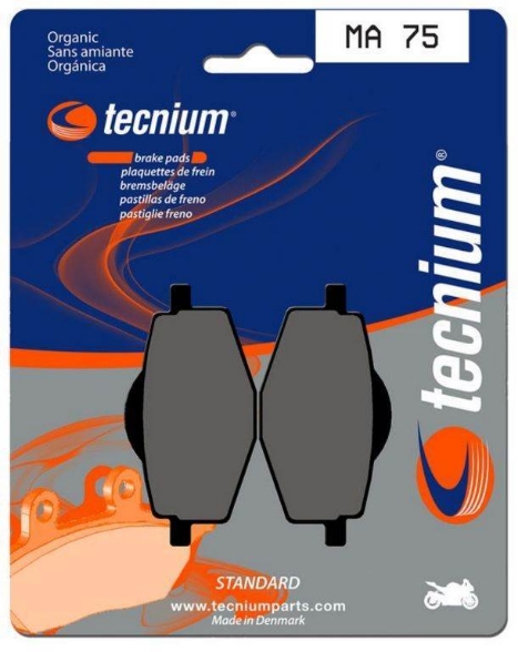 Zavorne obloge/ploščice TECNIUM Standard MA75 (FA101), organic