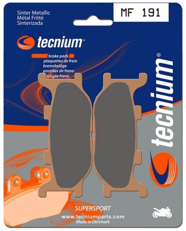 Zavorne obloge/ploščice TECNIUM Supersport MF191 (FA199HH), sinter metal