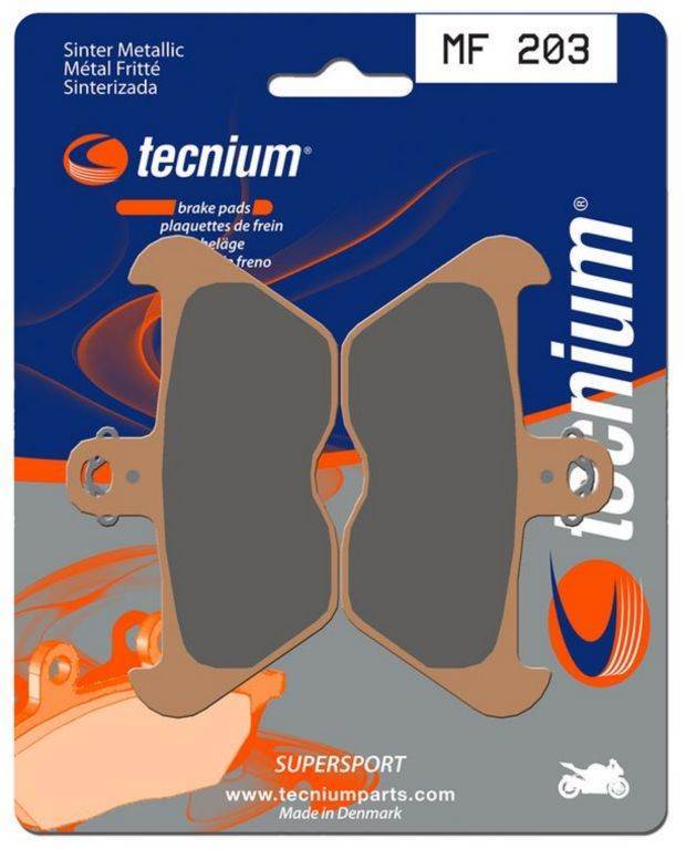 Zavorne obloge/ploščice TECNIUM Supersport MF203 (FA407HH), sinter metal
