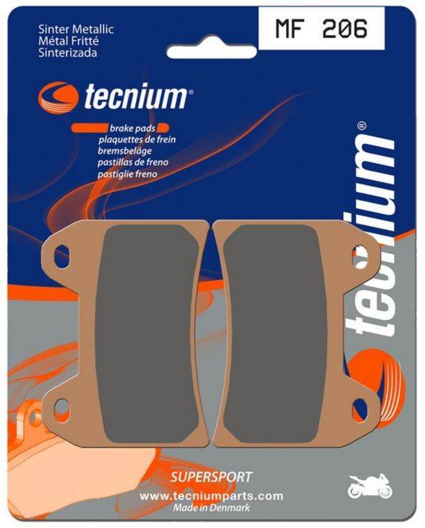 Zavorne obloge/ploščice TECNIUM Supersport MF206 (FA123HH/160HH), sinter metal
