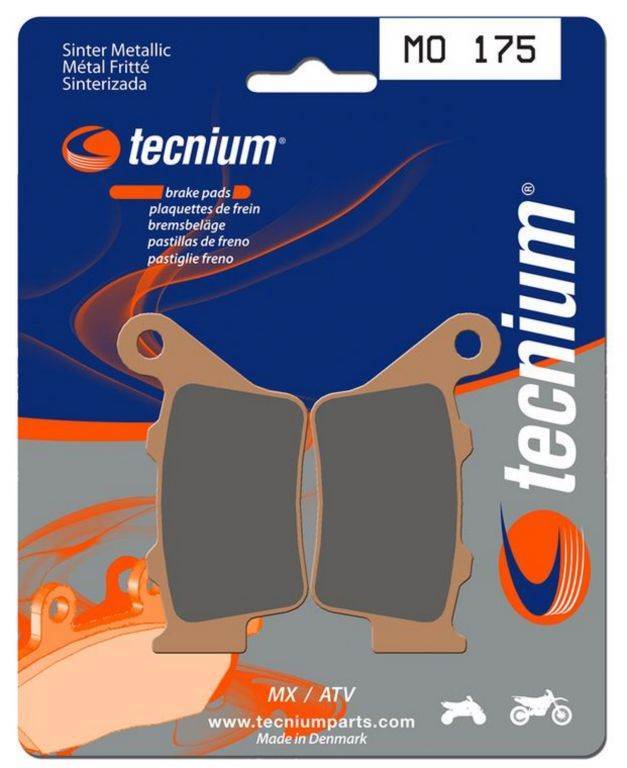 Zavorne obloge/ploščice TECNIUM MX/ATV MO175 (FA208TT), sinter metal
