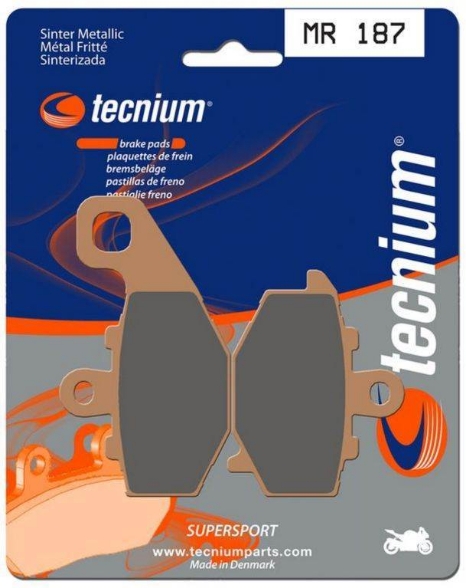 Zavorne obloge/ploščice TECNIUM Supersport MR187 (FA192HH), sinter metal
