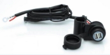 Univerzalna dvojna USB vtičnica z montažnim sistemom BIHR - 12V/2,1A