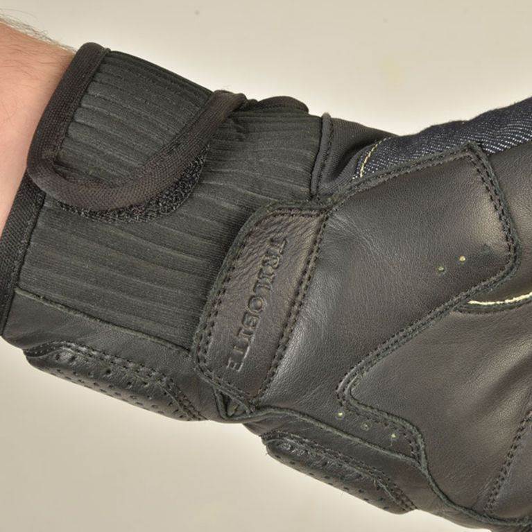 Ženske motoristične rokavice Trilobite PARADO 1840, črne