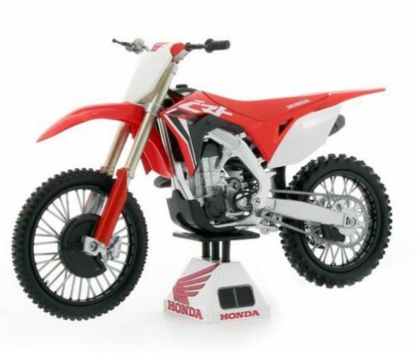 Model motocross motorja Honda CRF450R (1:12)