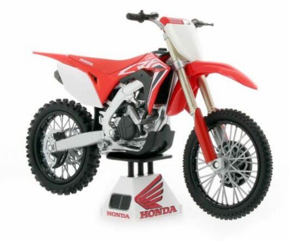 Model motocross motorja Honda CRF450R (1:12)