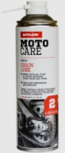 Prozoren sprej/mazivo za verigo AUTOLAND Moto Care, 500 ml