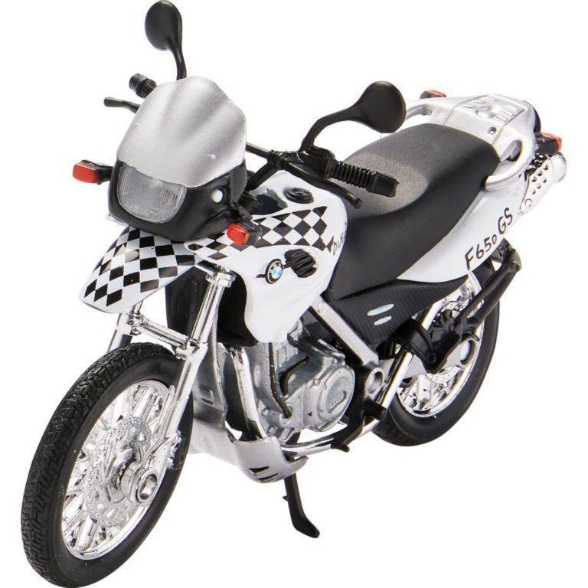 Model motorja WELLY -  BMW F650 GS Dakar 2006 (1:18)