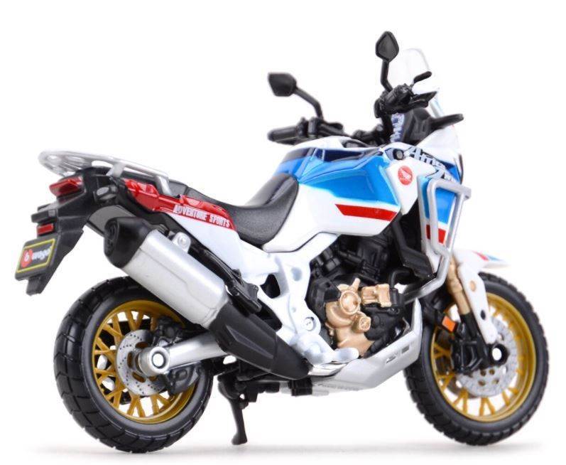 Model motorja Bburago - Honda CRF1000L Africa Twin Adventure 2020 (1:18)