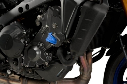 Zaščita/drsniki motorja PUIG R19 - Yamaha MT-09/Tracer 9/GT (2021-), črna/siva