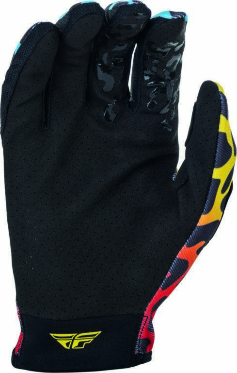 Otroške motocross rokavice FLY MX Lite, modre/rdeče/rumene
