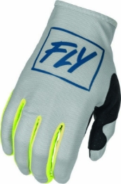 Motocross rokavice FLY MX Lite, sive/rumene