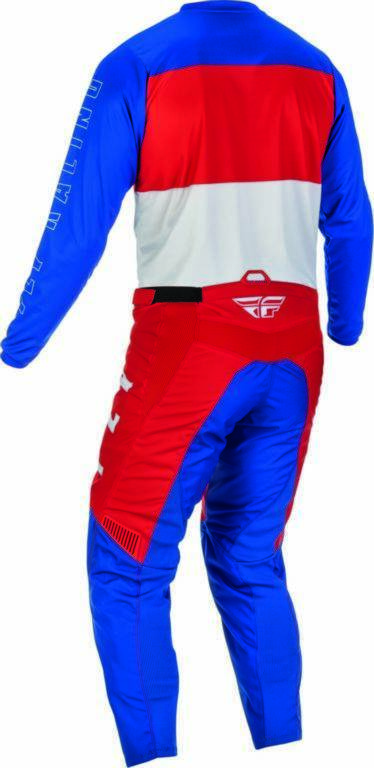 Motocross hlače/dres FLY MX F-16, modre/rdeče
