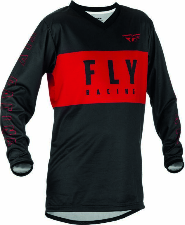 Otroška motocross majica/dres FLY MX F-16, črna/rdeča