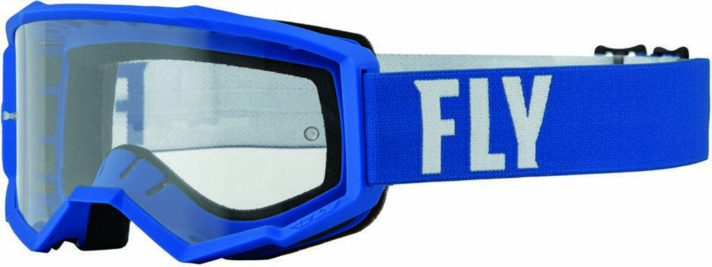 Motocross očala FLY MX Focus, modra/bela
