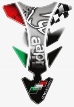 Tank nalepka/zaščita tanka PUIG Future - Aprilia, črna