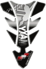 Tank nalepka/zaščita tanka PUIG Future - Yamaha, srebrna