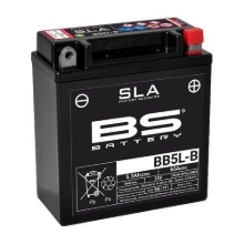 Tovarniško aktiviran akumulator BS Battery BB5L-B SLA, 12V/5,3Ah- 65A
