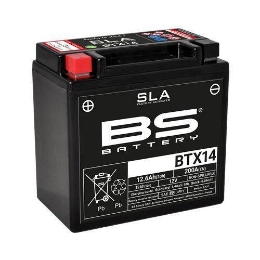 Tovarniško aktiviran akumulator BS Battery BTX14 SLA, 12V/12,6Ah- 200A