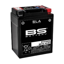 Tovarniško aktiviran akumulator BS Battery BTX14AHL/BB14L-A2/B2 SLA, 12V/14,7Ah