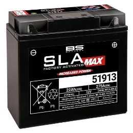 Tovarniško aktiviran akumulator BS Battery 51913 SLA Max, 12V/22Ah- 275A