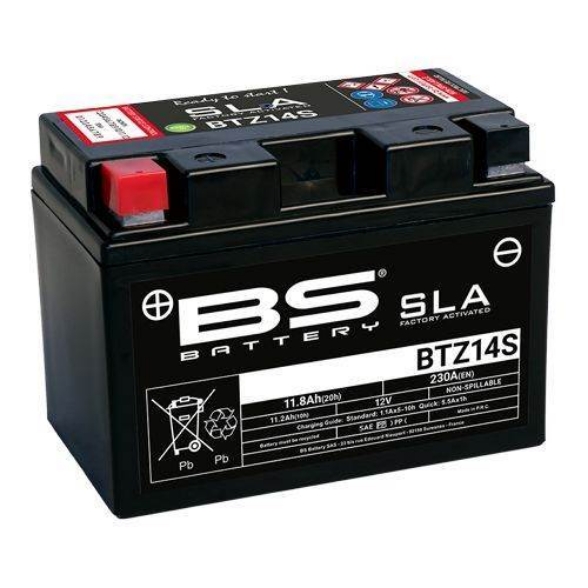 Tovarniško aktiviran akumulator BS Battery BTZ14S SLA, 12V/11,8Ah- 230A