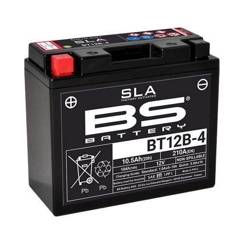 Tovarniško aktiviran akumulator BS Battery BT12B-4 SLA, 12V/10,5Ah- 210A