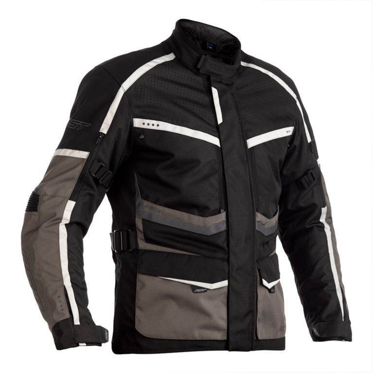 Adventure motoristična jakna RST Maverick, črna/siva