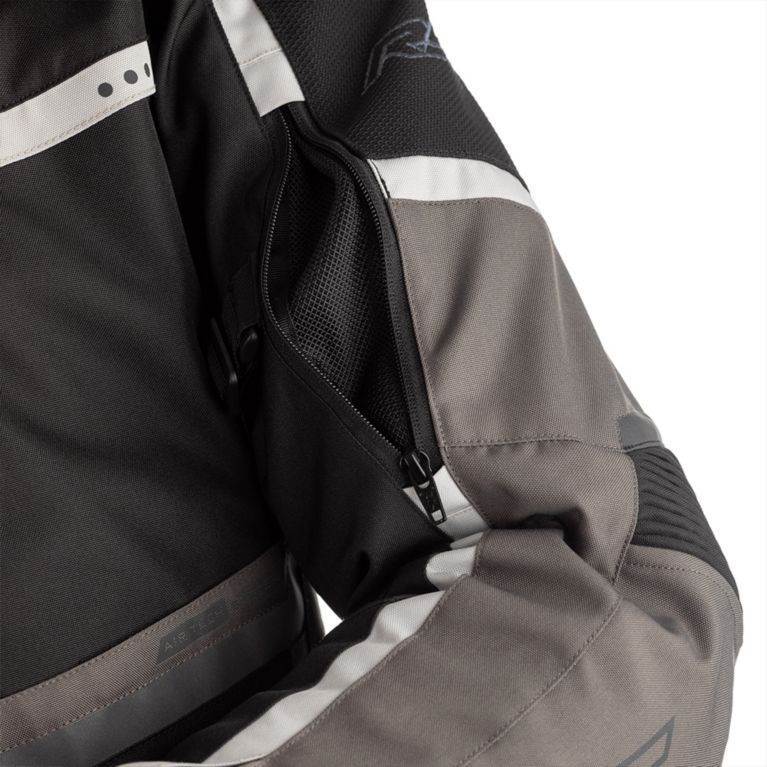 Adventure motoristična jakna RST Maverick, črna/siva
