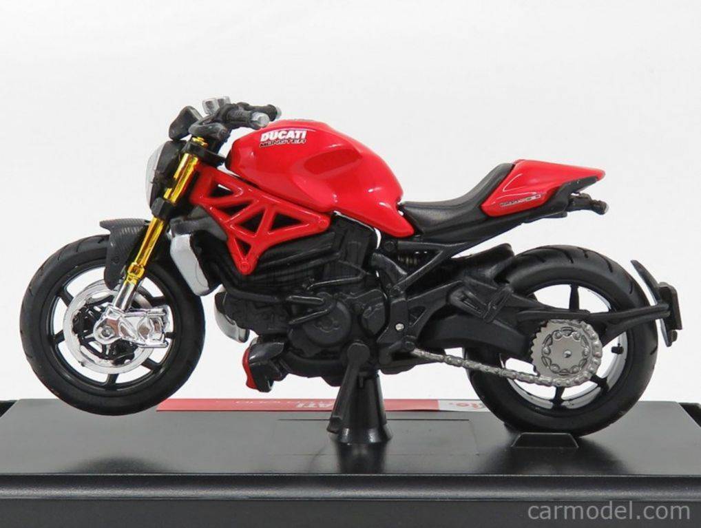 Model motorja Maisto - Ducati Monster 1200S 2018 (1:18)